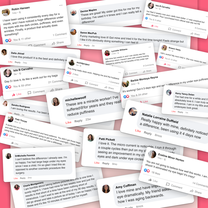 Revital Eyes® 2-in-1 Red Light Therapy + EMS To Erase Eye Bags